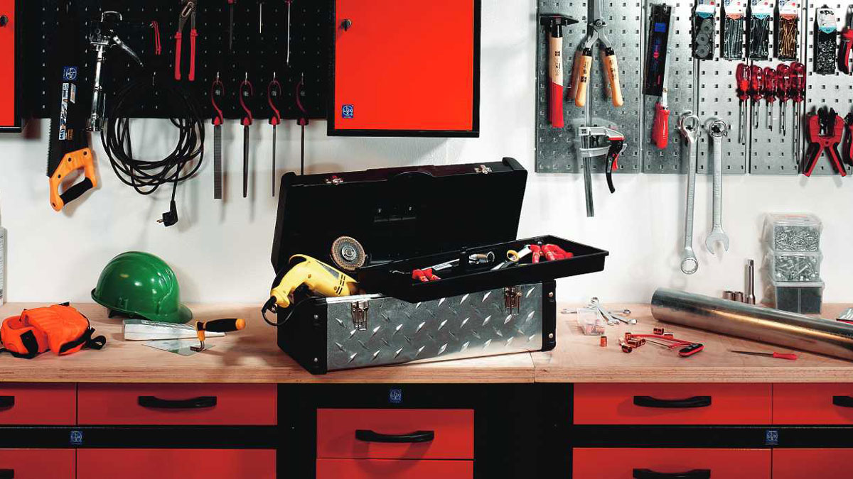 Szerszámtárolás és rendszerezés