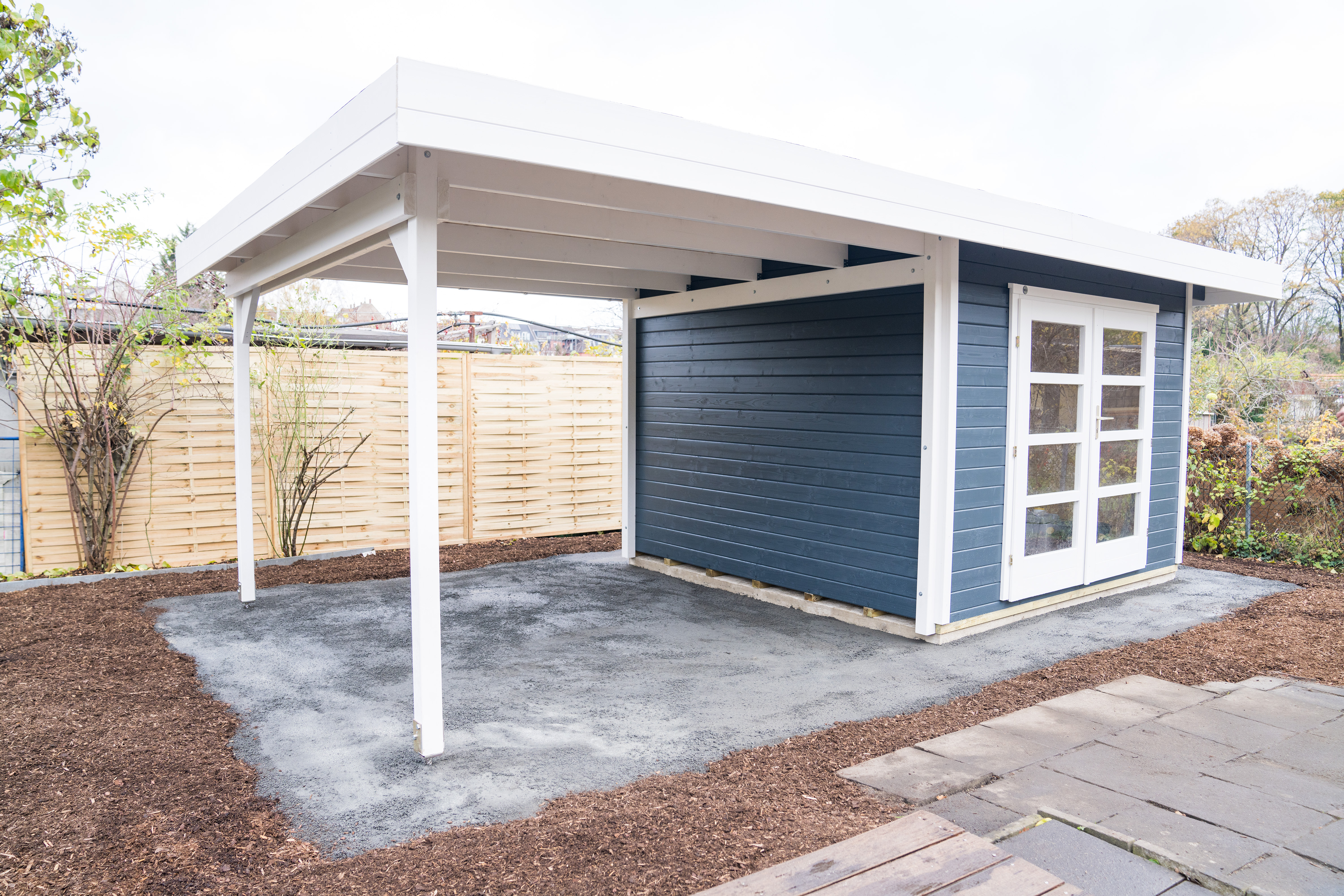 Kerti ház építése - lépésről lépésre