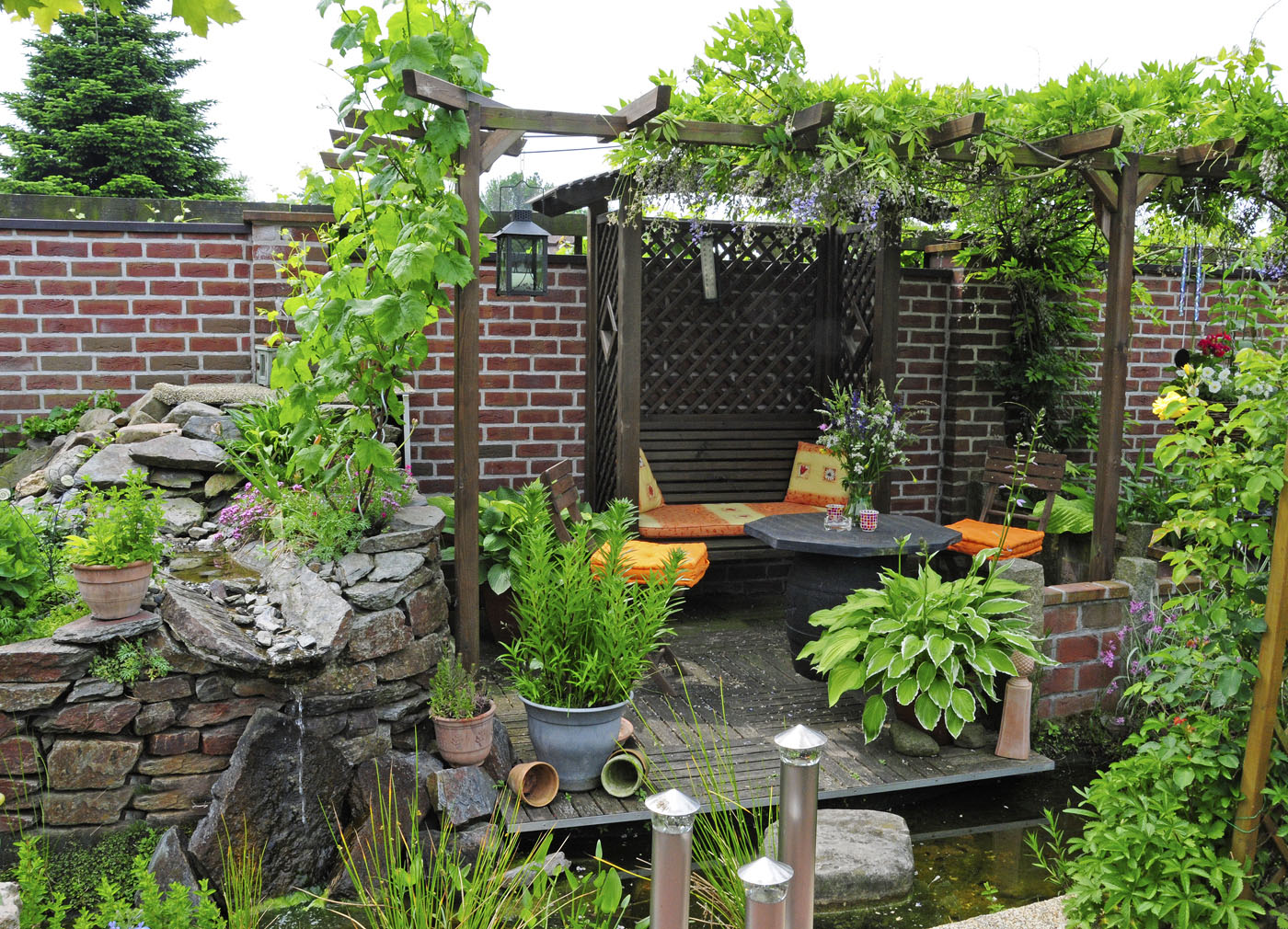Pergola építése és tervezése saját kezűleg